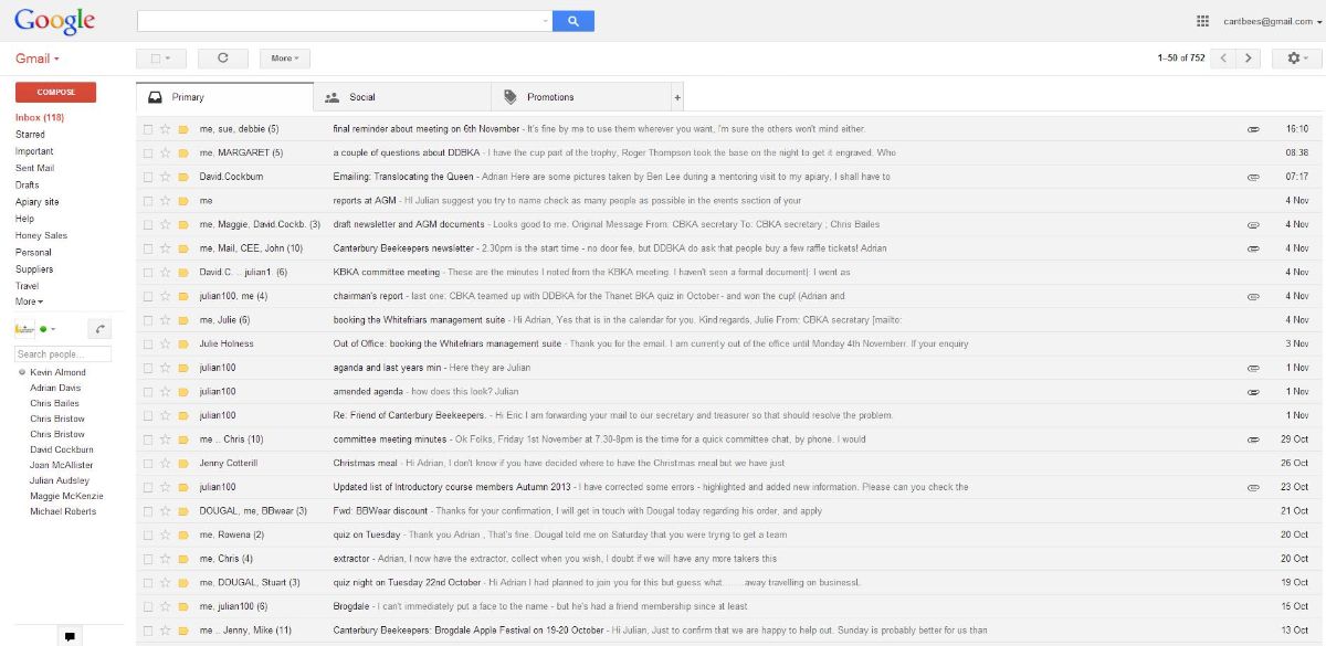 Photo email
