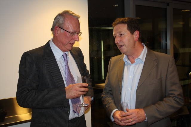 Photo Canterbury in Bloom awards ceremony - Julian Audsley and Peter Scutt