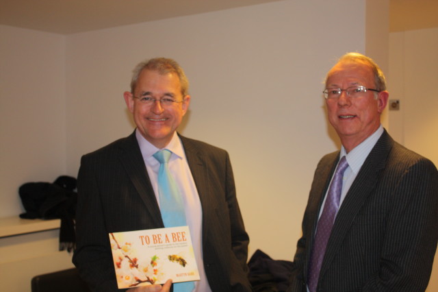 Photo Canterbury in Bloom awards ceremony - Julian Audsley and Martyn Barr